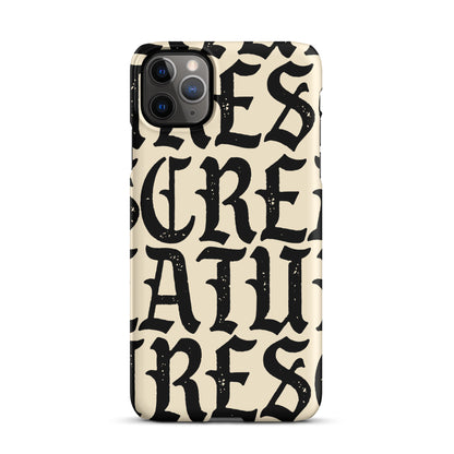 Creatures Ink iPhone Case